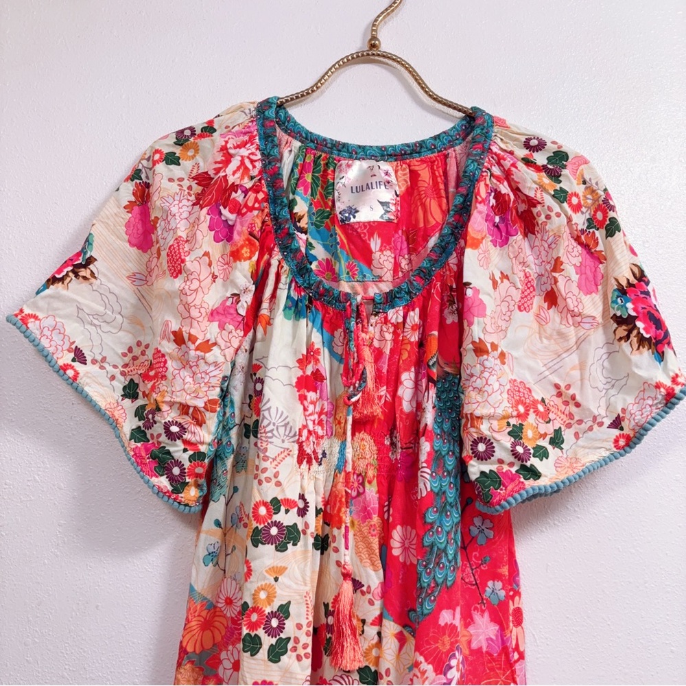 LULALIFE Floral Women’s Dress in Pink gorgeous! S